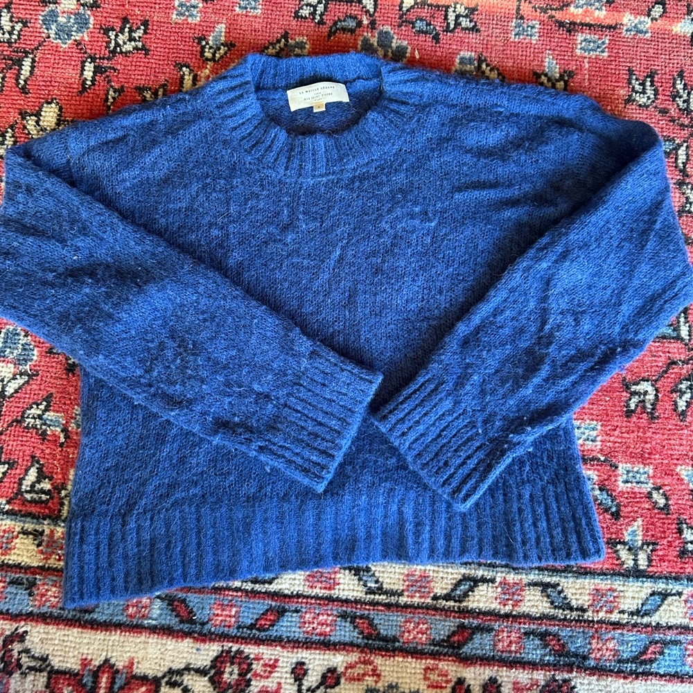 Sezane Blue Women's Sweater